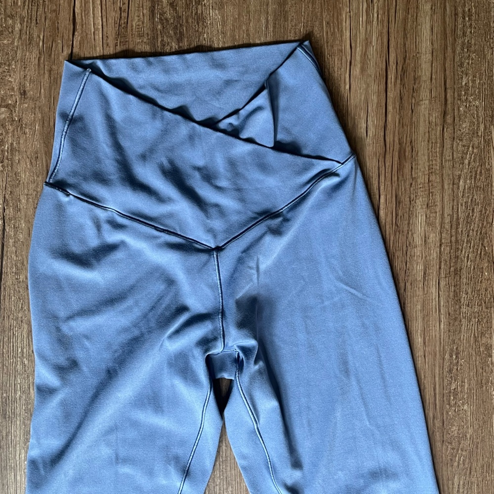 Offline by Aerie 7/8 Blue Hi Rise Crossover Leggings